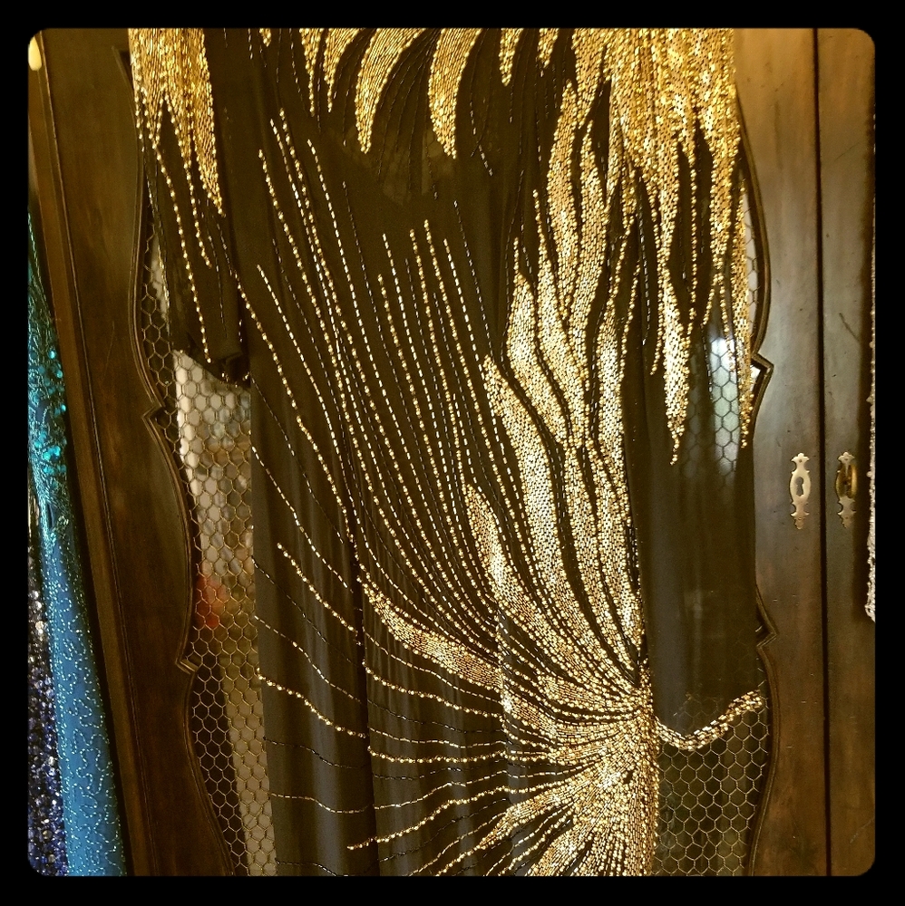 Vintage Lillie Reuben evening gown